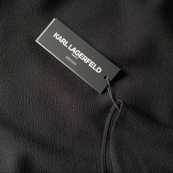 LBD Karl Lagerfeld Paris NWT Tulip sleeve dress - Picture 9 of 9